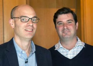 Me (L) and Ben ® at the 2014 Conference